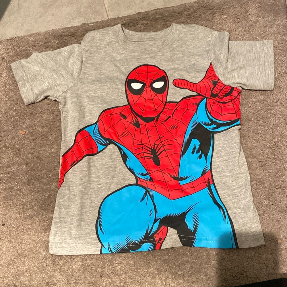 Little boys Spider-Man shirt